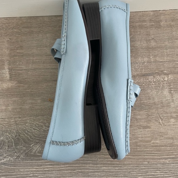 Blue Penny Loafers Modern Flats - Picture 4 of 5